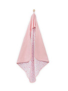 kapucnis törölköző - Tiny waffle soft pink Tiny waffle soft pink